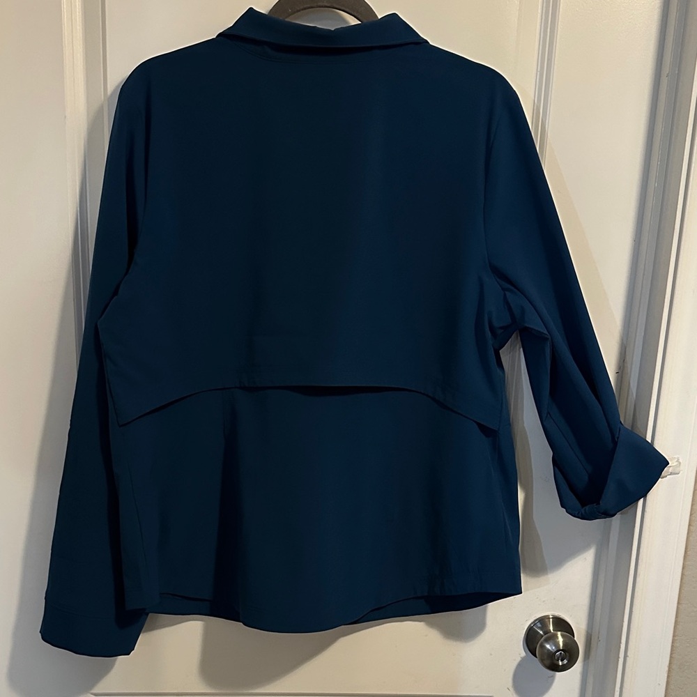 Chico's Light Weight Blue Jacket - image 4